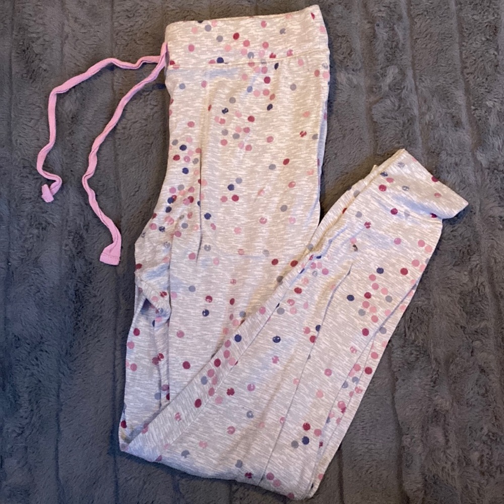 Women’s polka dot pajama pants size S.